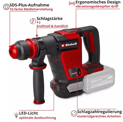 Einhell PROFESSIONAL Akku-Abbruchhammer TP-DH 18/4 Li BL - Solo 4514190