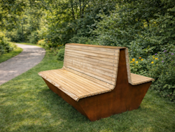 Badeko Sitzbank „neuer Wall“