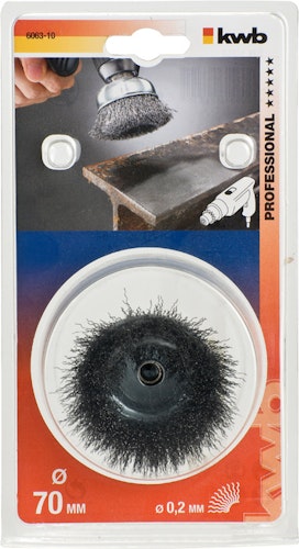 kwb Topfbürste fein 75 mm SB 606310