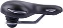 Vorschaubild CONTEC Sattel Elliptic + Damen schwarz/silber L 255 x B 226 mm