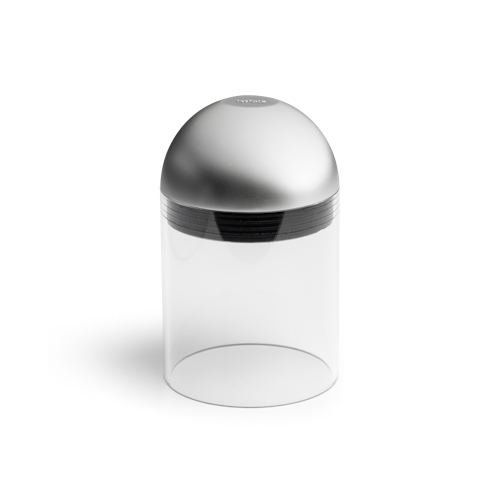 höfats GRAVITY CANDLE Windlicht silber