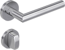 Vorschaubild Krongart Rhodini K38 L-Form-Türgriff Schraubtechnik GK3 in Edelstahl matt
