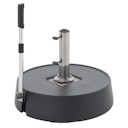 Vorschaubild doppler Rollsockel EXPERT EASY MOVE SWITCH 50 kg, Beton / Kunststoff Anthrazit