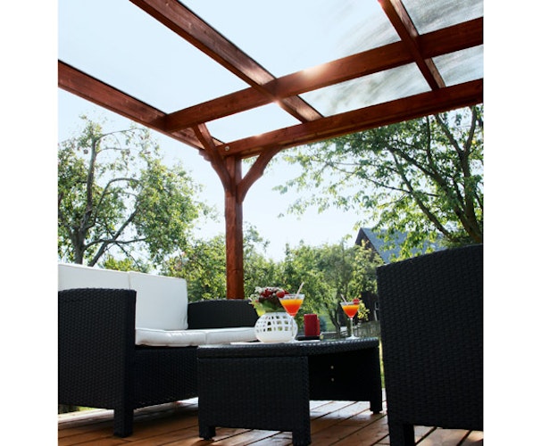 Skan Holz 4-Eck-Pavillon Laube Marseille