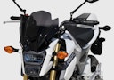 Vorschaubild ERMAX Naked-Bike-Scheibe Acrylic durchsichtig Schwarz getönt für HONDA MSX125