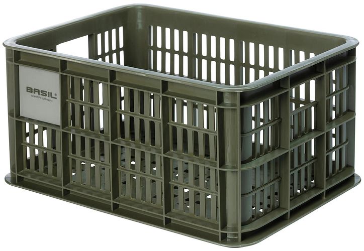 Basil Crate S Korb 17,5 l grün