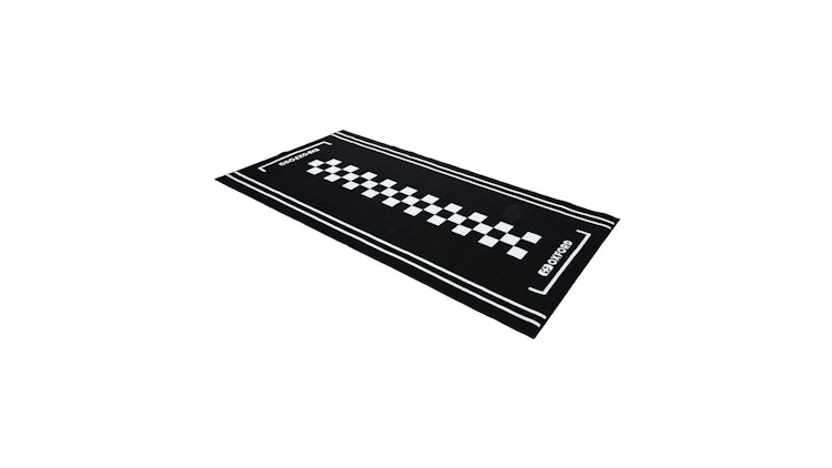 Oxford Werkstattmatte Cafe, Werkstattmatte "L" 5 mm hochfloriger Teppich, genähte und gebundene Kanten