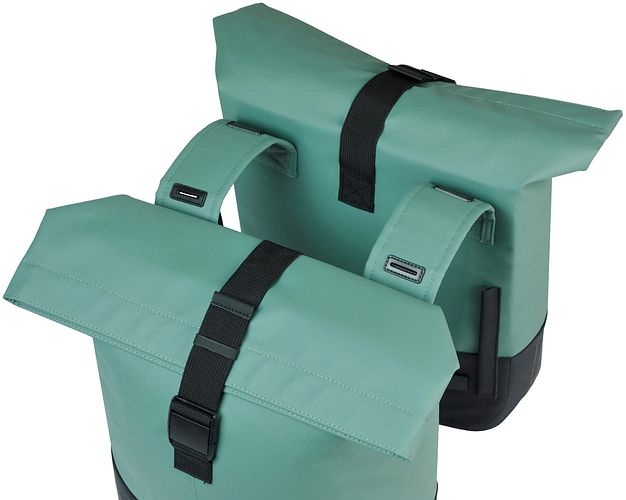 Basil Doppeltasche Cove 32 l schwarz,grün