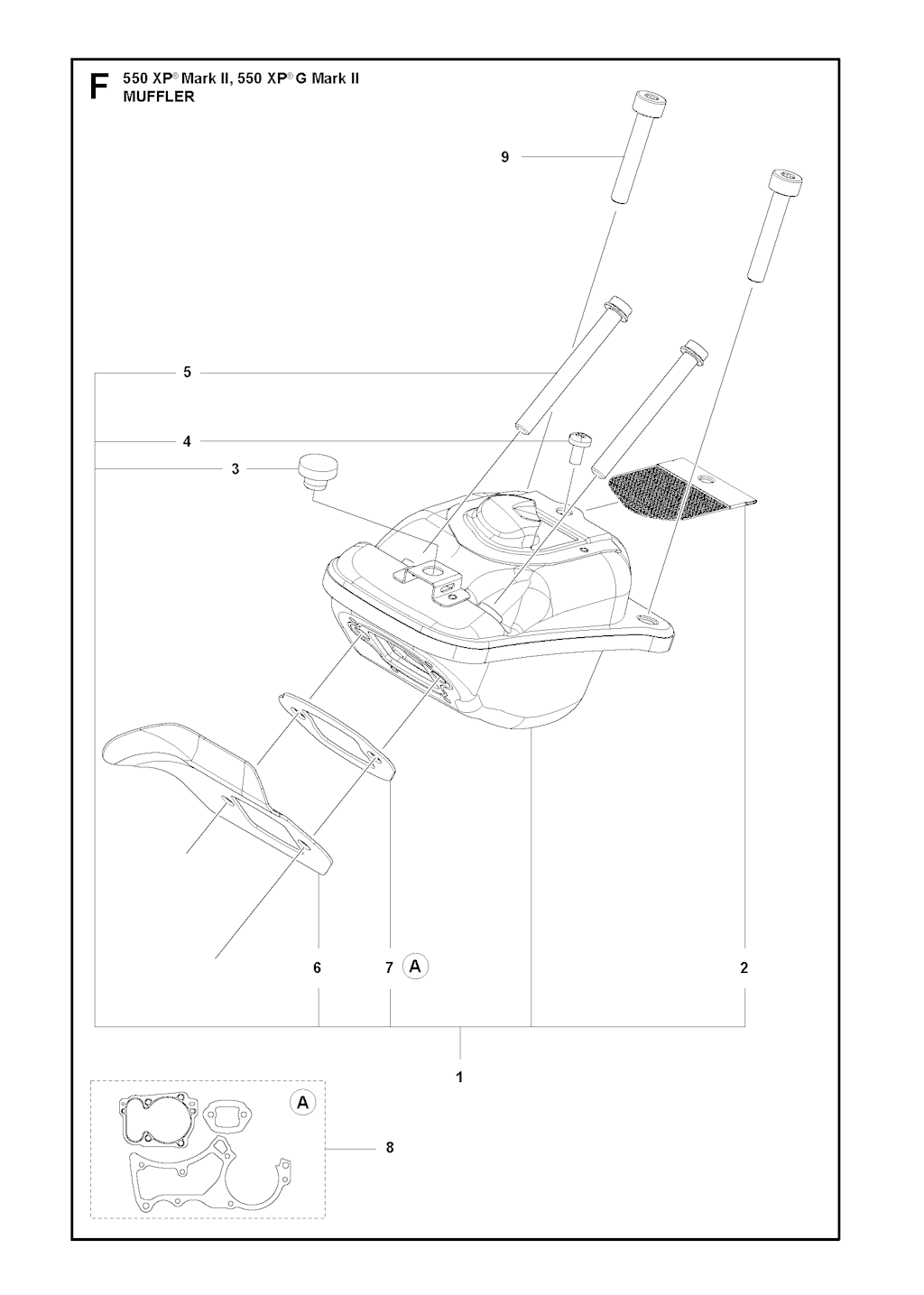 Explosionszeichnung Ersatzteile