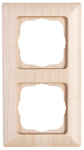 Kopp Abdeckrahmen MILANO 2-fach ahorn