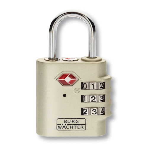 Burg Wächter Zahlen-Vorhangschloss TSA 77 30 SB