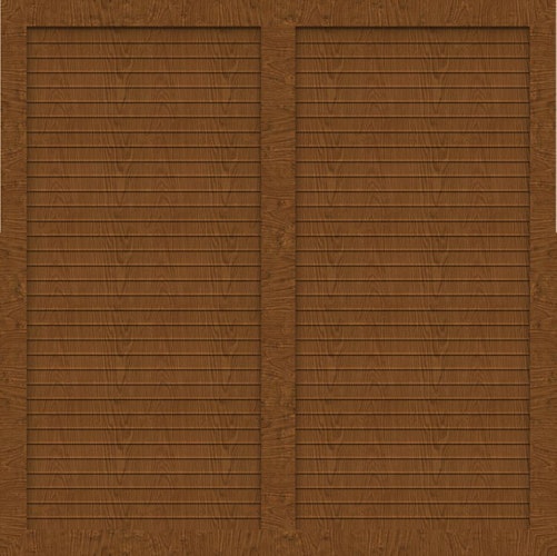 GroJa Select Typ U mit Lamellen 1,50 Meter hoch - in verschiedenen Farben + Breiten