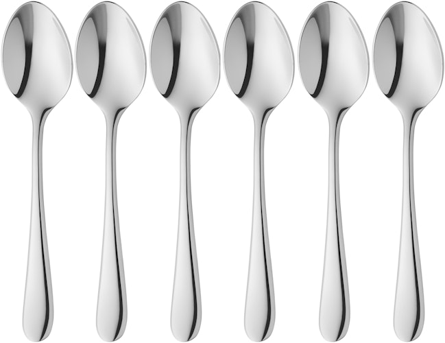 WMF Espressolöffel-Set 6 Stück Merit Cromargan protect®