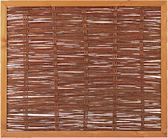 T&J FAKO Weidengeflechtzaun mit Rahmen