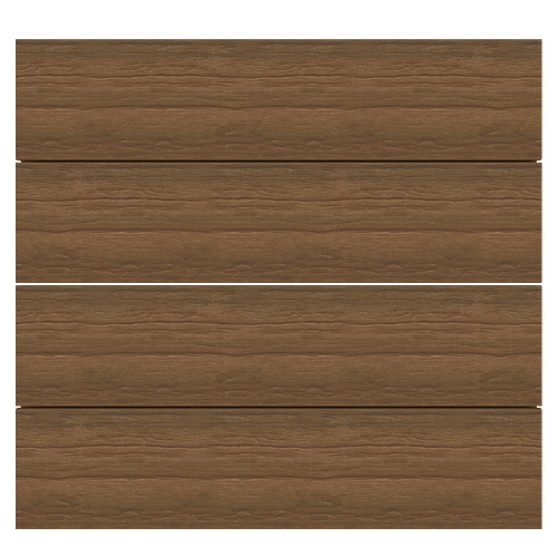 Handmuster - NewTechWood Terrassendiele Deluxe Vintage Massiv Teak