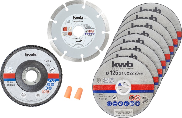 kwb StartSet Trennsch 125 Dose 10t 712042
