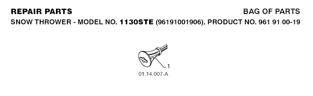 Explosionszeichnung Ersatzteile