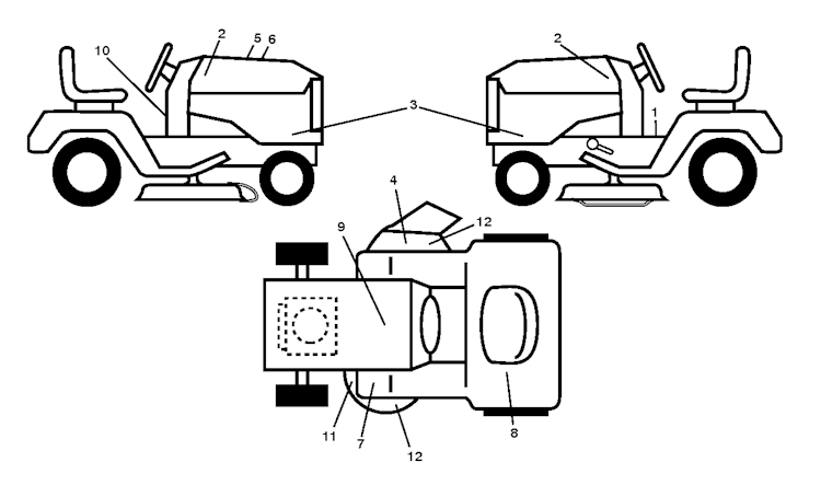 Husqvarna Gartentraktoren 96048001401 YTH24V48LS
