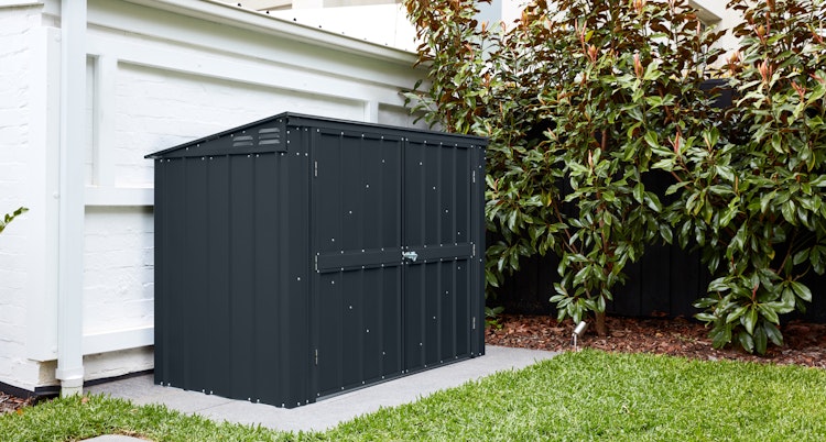 Globel Mülltonnenbox "Easy" mit Klappdeckel für bis zu 3 Mülltonnen