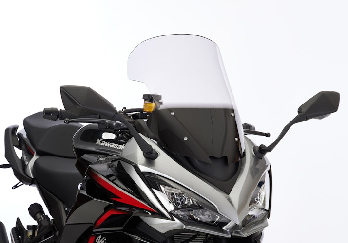ERMAX Windschutzscheibe Acrylic durchsichtig Grau getönt für KAWASAKI Ninja 1000 SX; Ninja 1100 SX / SE