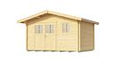 Vorschaubild Weka 28 mm Gartenhaus 111 mit Vordach (60 cm)
