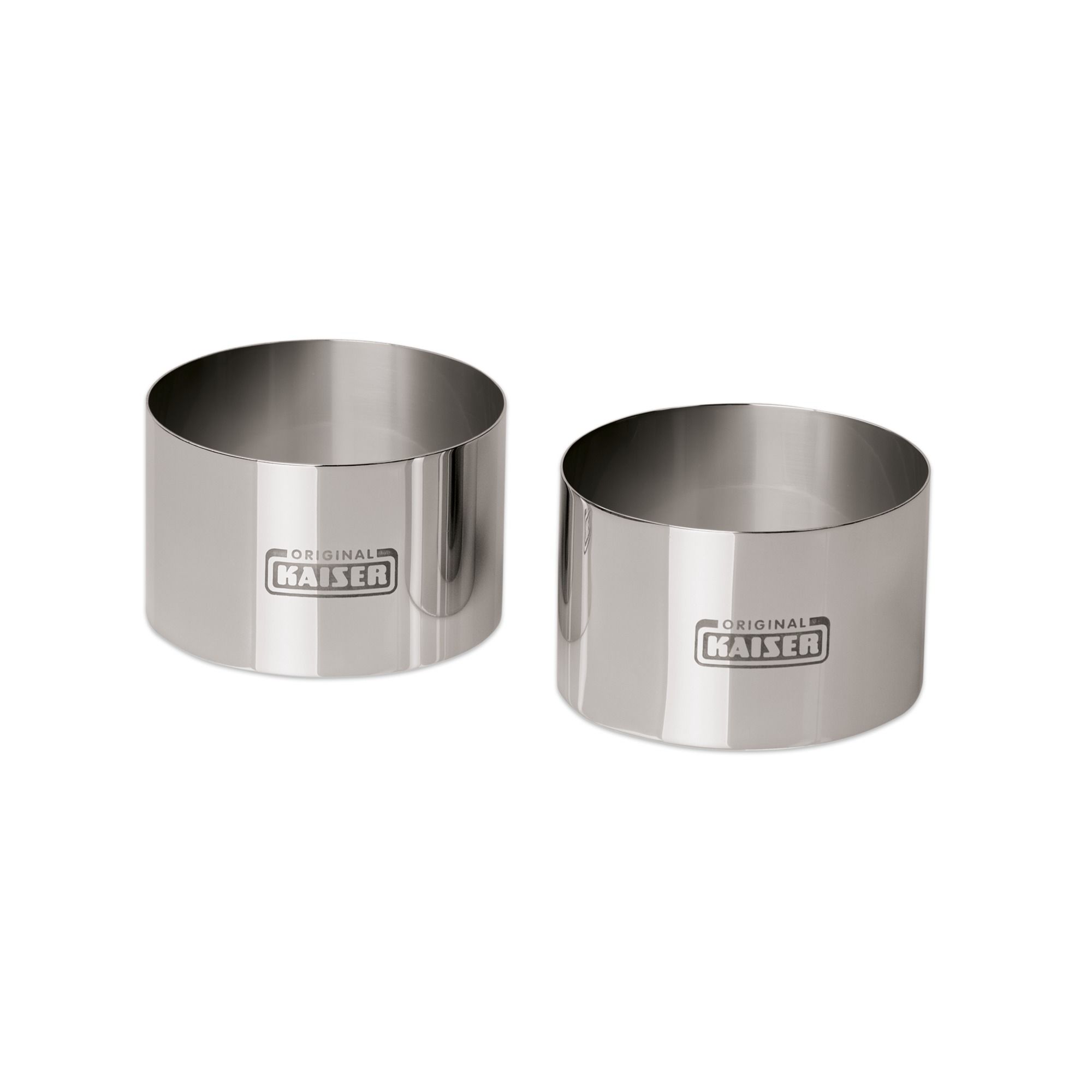 Kaiser Dessert-/ Speiseringe-Set 8 cm 2 Stück Piccantini