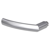 Griffwerk Griffstück LORITA PROFESSIONAL für Schutzbeschlag Edelstahl matt Links 