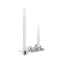 Vorschaubild höfats Kerzenhalter-Set SQUARE CANDLE silber 4 Stück