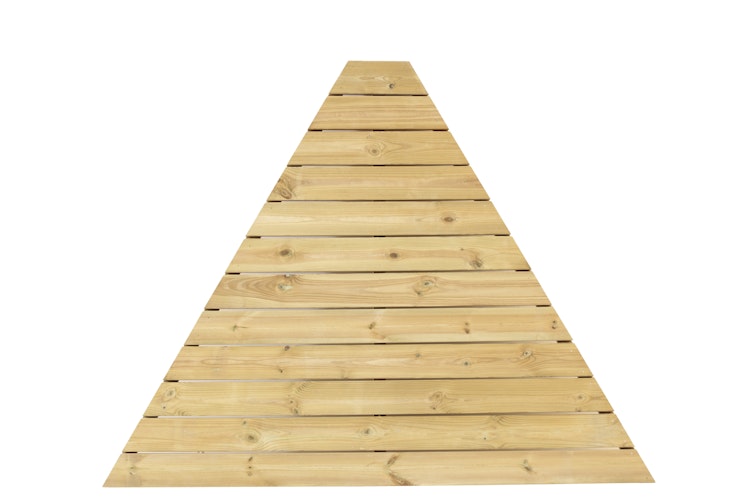 Wolff Finnhaus Fußboden für Pavillon Kreta 8 Grundbauset