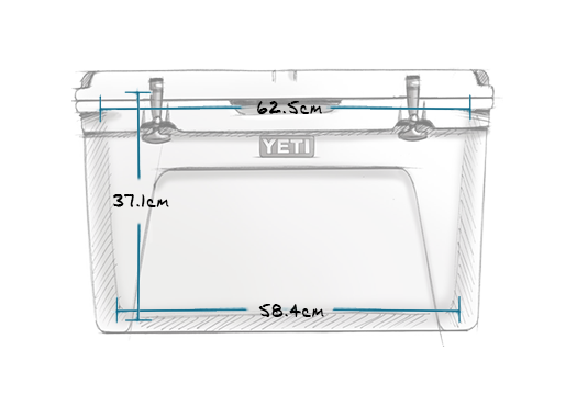 YETI Abmessungen