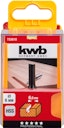 Vorschaubild kwb HSS Nutfräser  6 mm SB-Box 750610