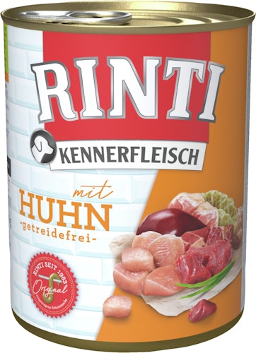 RINTI Kennerfleisch 800g Dose Hundenassfutter
