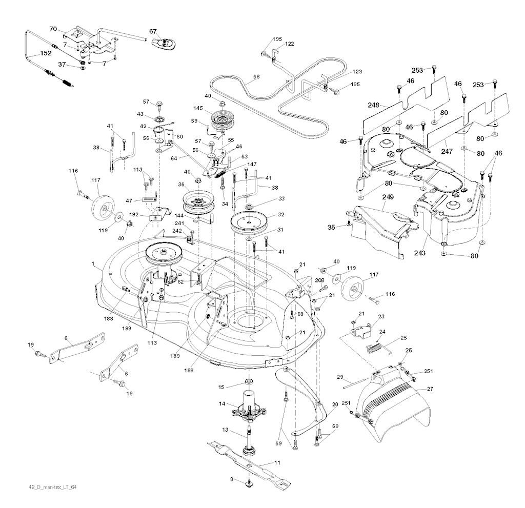 Explosionszeichnung Ersatzteile