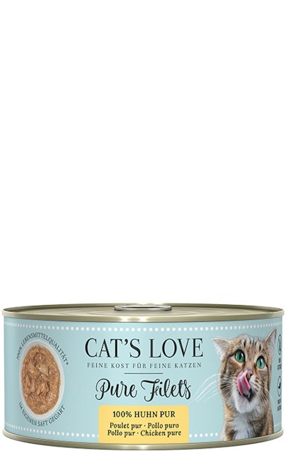 Cat's Love Pure Filets 100g Dose KatzennassfutterVorschaubild