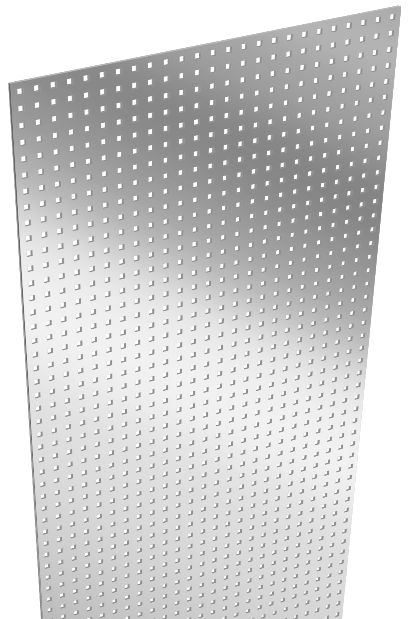 GroJa Designeinsatz Grid Aluminium Silbergrau