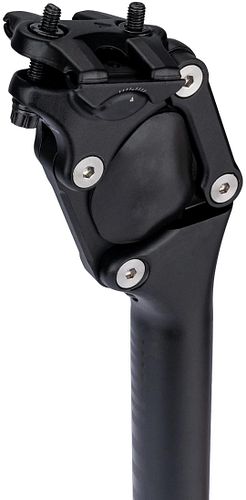 CONTEC Parallelogramm-Federsattelstütze SP-060 Slim 31,6 mm schwarz 400 mm lang