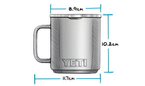 YETI Abmessungen