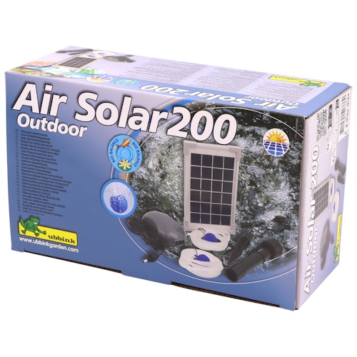 Ubbink Belüfterpumpe Air Solar 200- inkl. Solarmodul