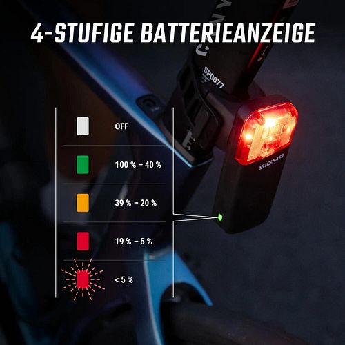 Sigma Sport Radar-Rücklicht Reco 80 Link schwarz