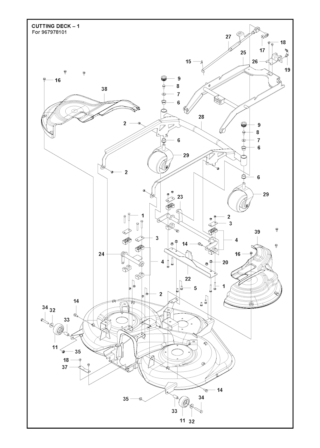 Explosionszeichnung Ersatzteile