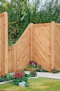 Vorschaubild T&J SKAGEN Sichtschutzzaun Lärche 900 x 1800 mm