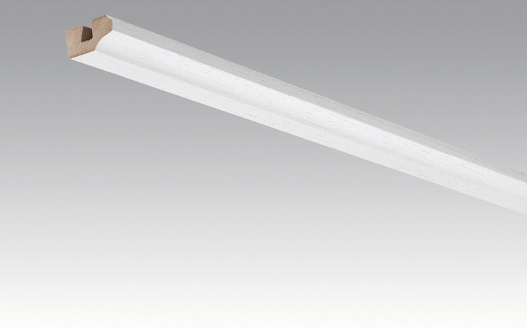RESTPOSTEN SALE MEISTER Deckenabschlussleiste 19/38 mm Fineline weiß 4017 - 2380 mm