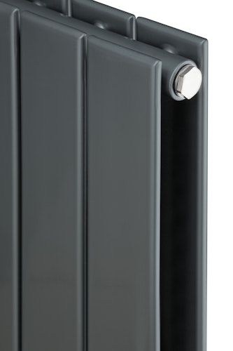 Ximax Raumheizkörper P1 Duplex anthrazit - mit Mittenanschluss