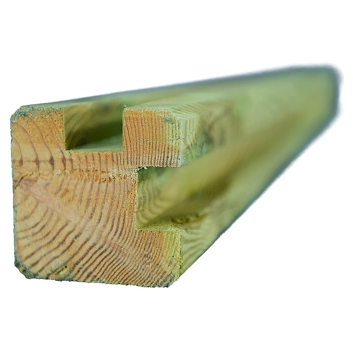 T&J TRELLEBORG Steckzaunsystem Eckpfosten 9 x 9 x 210 cm