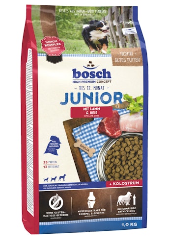 bosch Junior Lamm & Reis Hundetrockenfutter