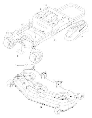 Husqvarna Nullwendekreismäher gelegentliche Nutzung 967271701 Z254