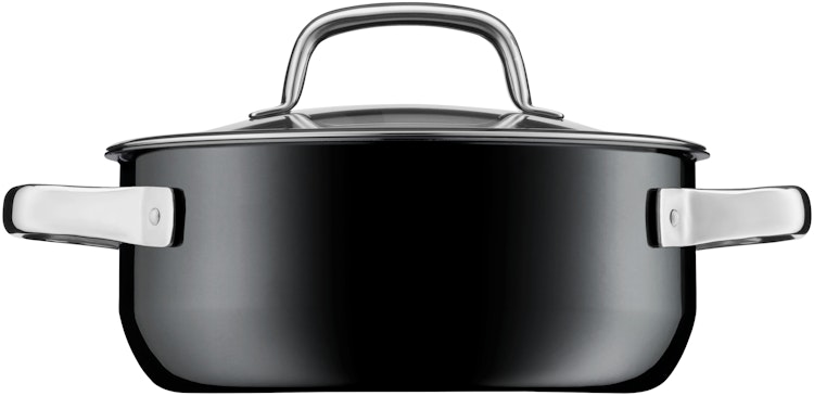 WMF Fusiontec Mineral Topf-Set, 4-teilig, Black