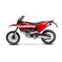 Vorschaubild LEOVINCE Schalldämpfer SBK LV One EVO II Edelstahl, ohne Zulassung, Komplettanlage ohne Katalysator, Endkappe Carbon