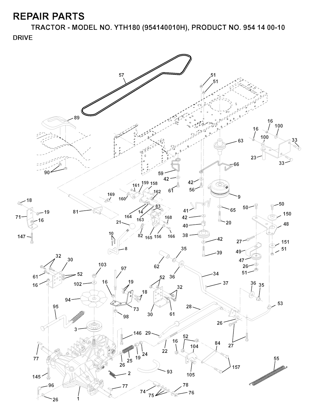 Explosionszeichnung Ersatzteile