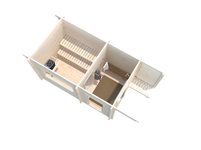 Palmako Saunahaus Sanna 6,8 m²